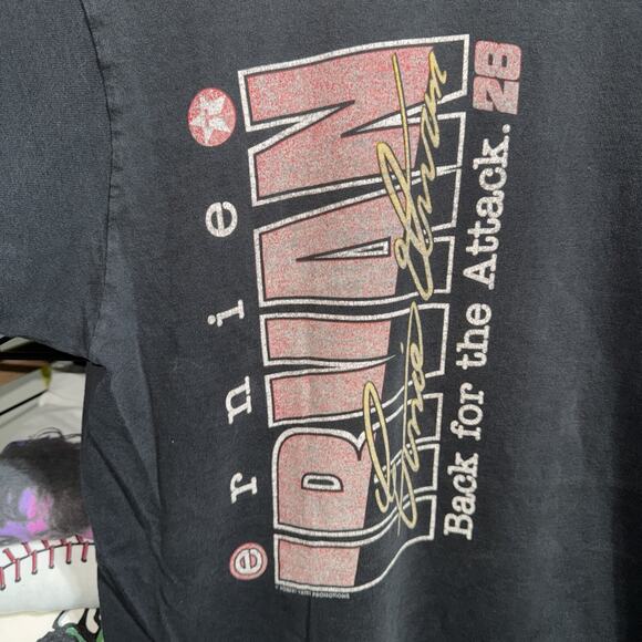 Vintage Ernie Irvan “back For The Attack” NASCAR Racing Faded Shirt Size Xxl - Picture 2 of 7